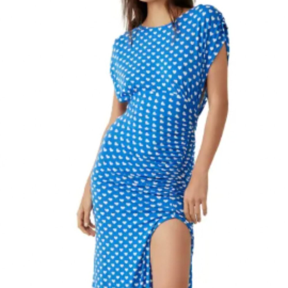Free People lakeside print maxi dress